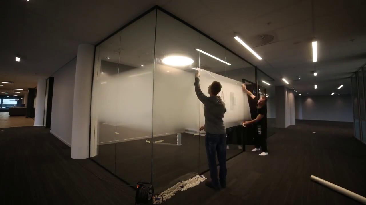 Installation of 3M 8150 Optical Clear View film