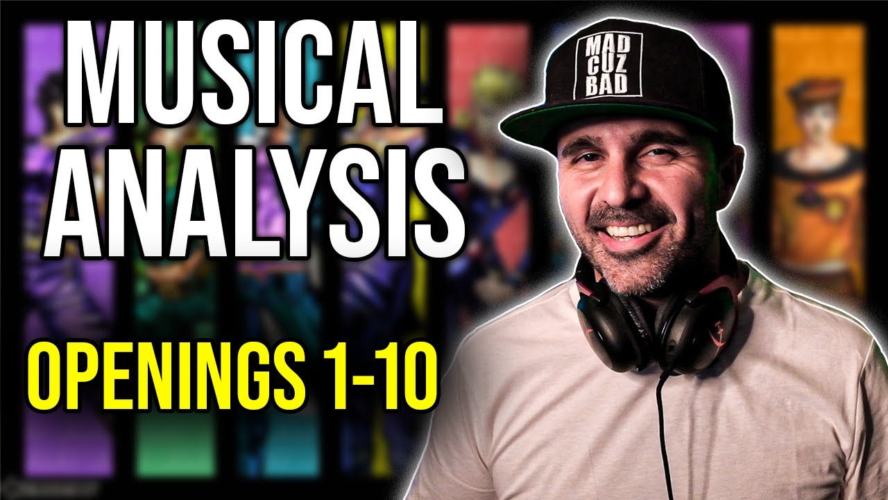 MUSIC DIRECTOR REACTS | Musical Analysis JoJo's Bizarre Adventure Openings 1-10