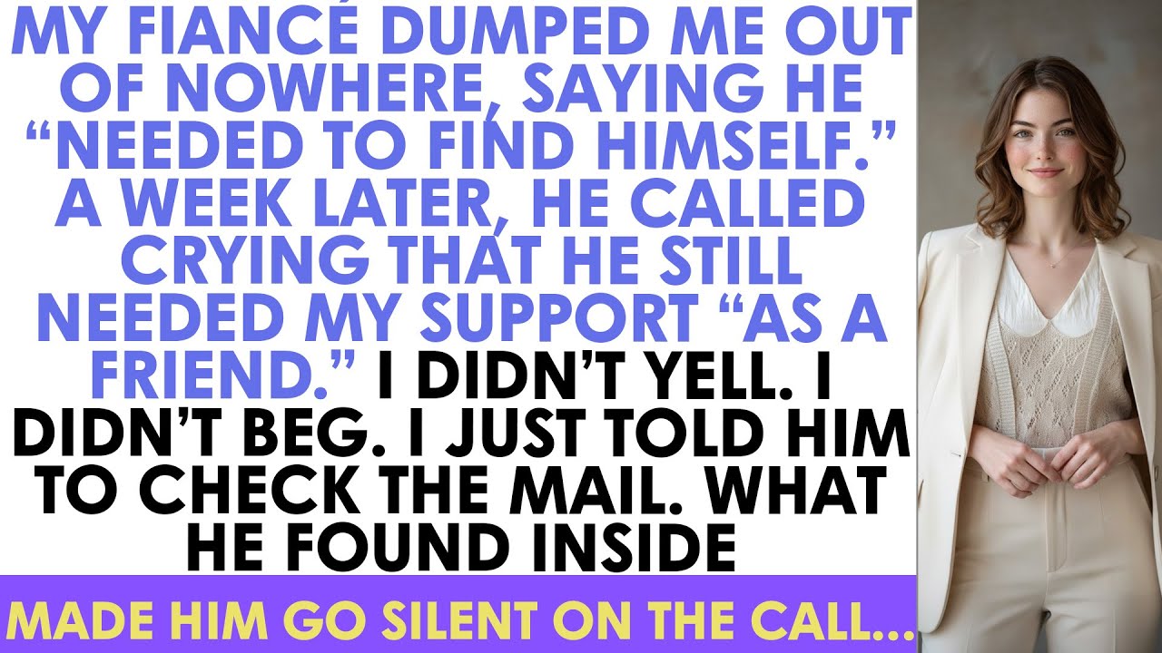 My Fiancé Dumped Me Out Of Nowhere, Saying He “Needed To Find Himself.” A Week La....