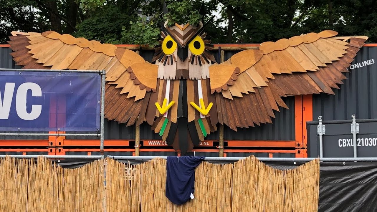 210 jaar Minerva, wandeling over het feestterrein.