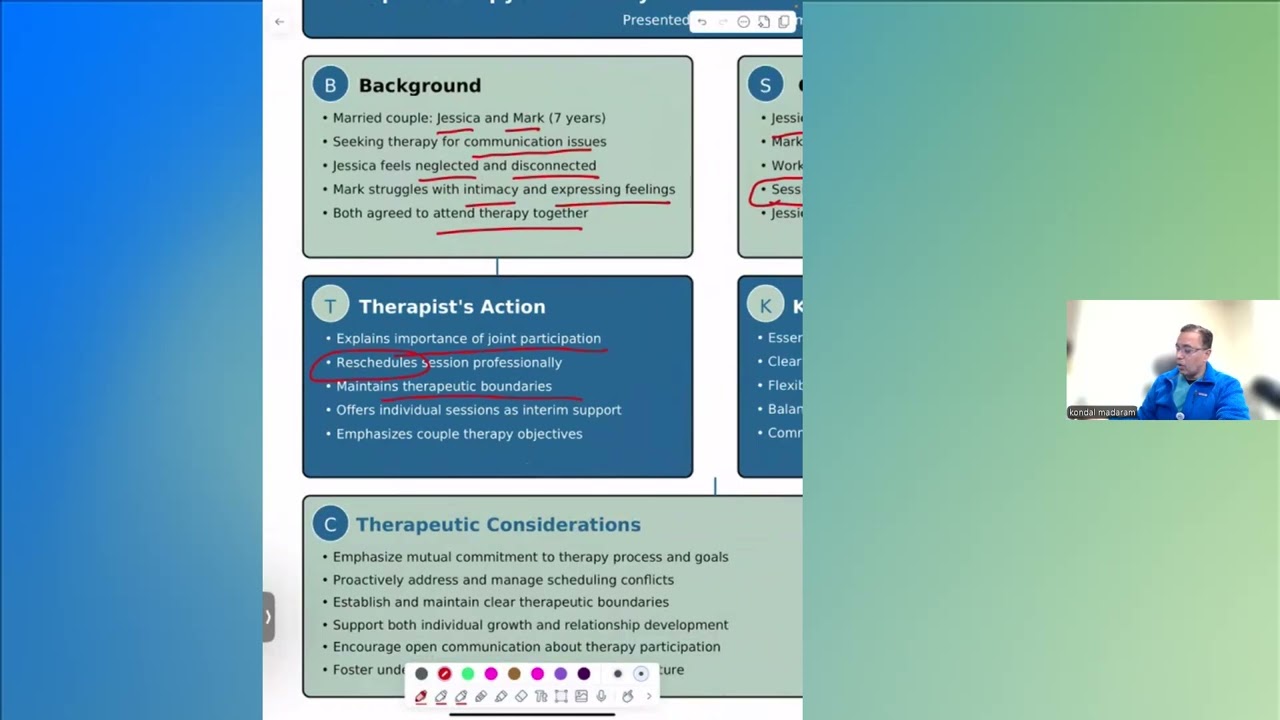 Couple Therapy Case Study: Understanding Partnership Dynamics Presentation