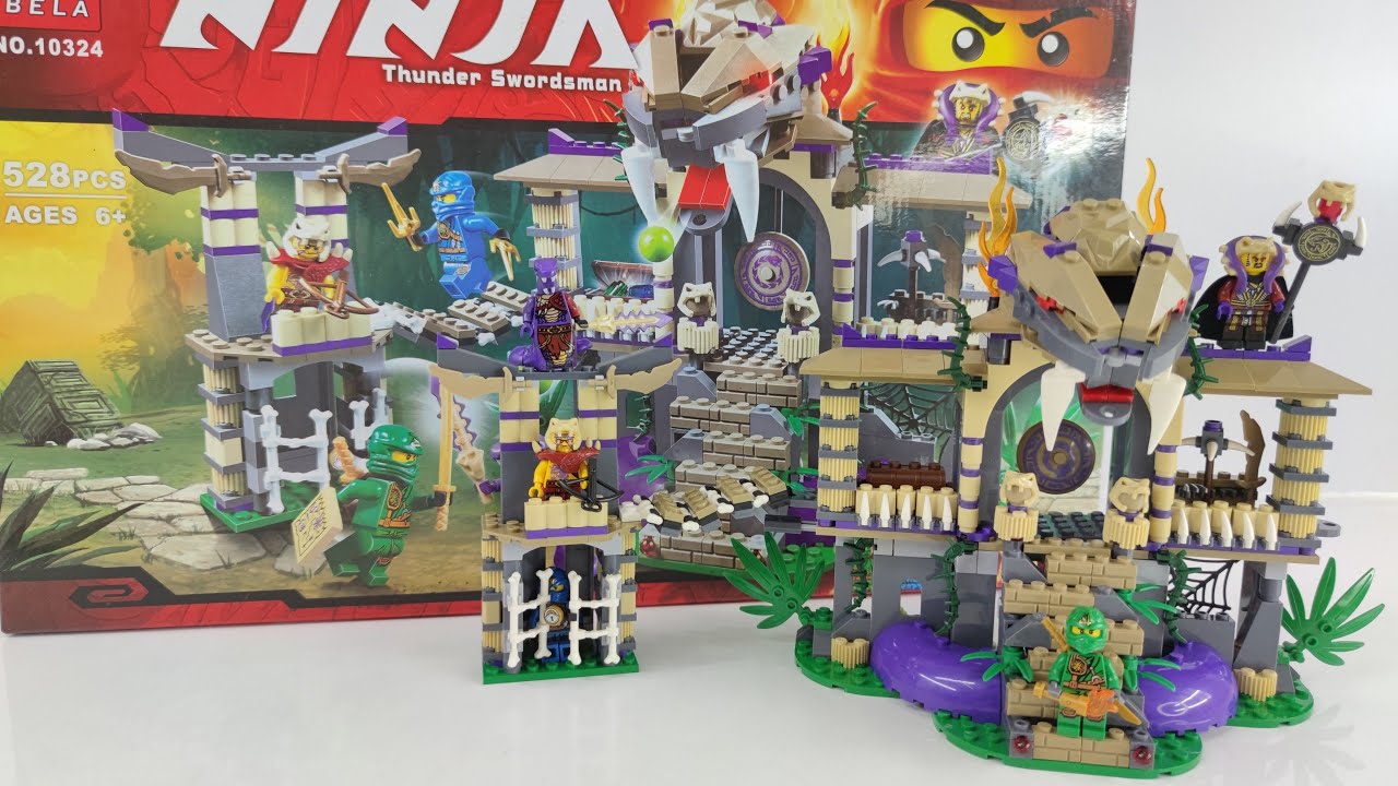 Lego Ninjago Đột Nhập Hang Rắn Khổng Lồ