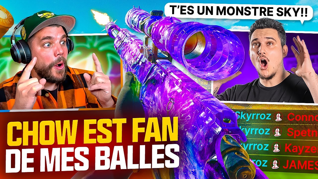 CHOWH1 est FAN de MON SNIPER sur VERDANSK !