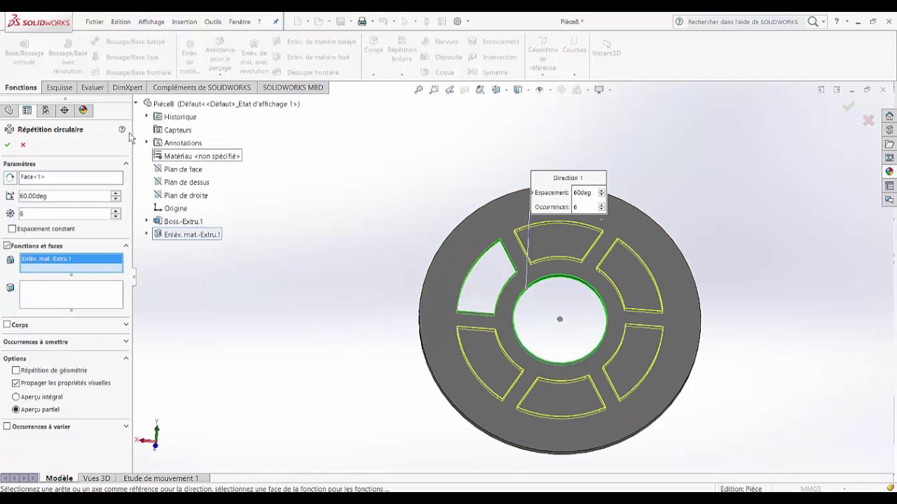 ACTIVITE 10 SOLIDWORKS-DISQUE DE FREIN
