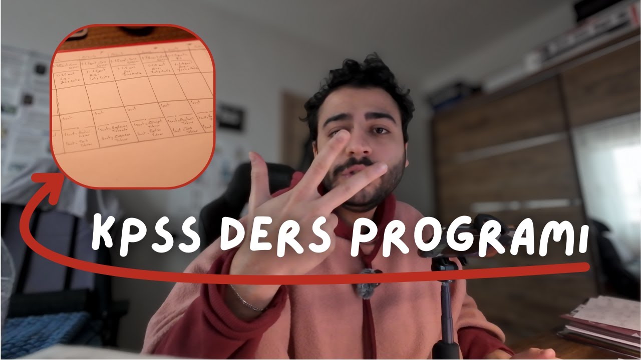 kpss ders programı -  nasıl 9 saat ders çalışıyorum ?