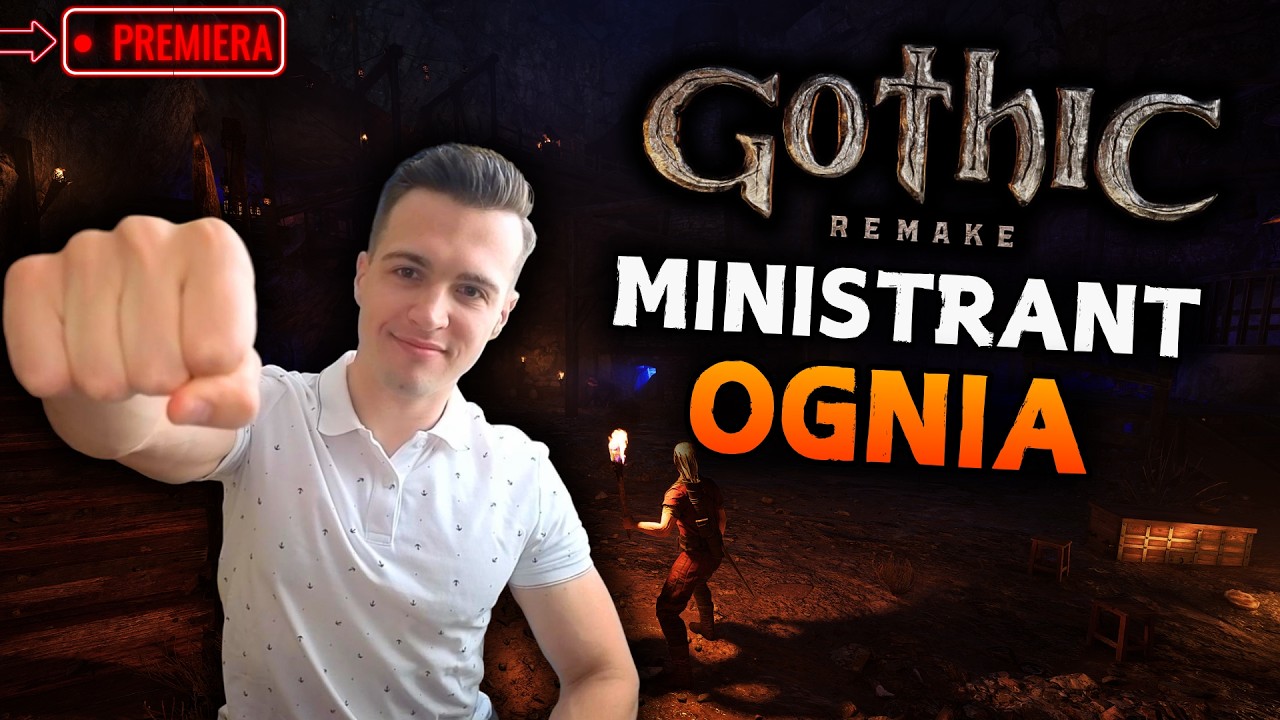 🔴 Gothic Remake - ZOSTAJĘ MAGIEM OGNIA? | ❗  + LOSOWANIE KLUCZA