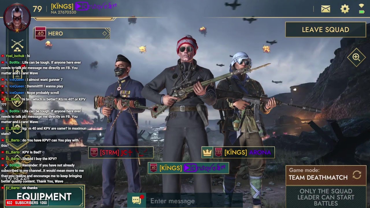 LIVE Gameplay & Commentary - World War Heroes
