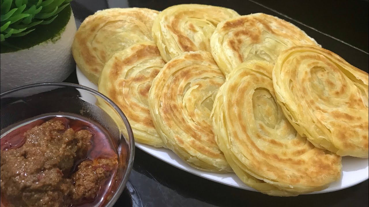 RESEP ROTI MARYAM ATAU ROTI CANAI SUPER ENAK DAN ANTI GAGAL
