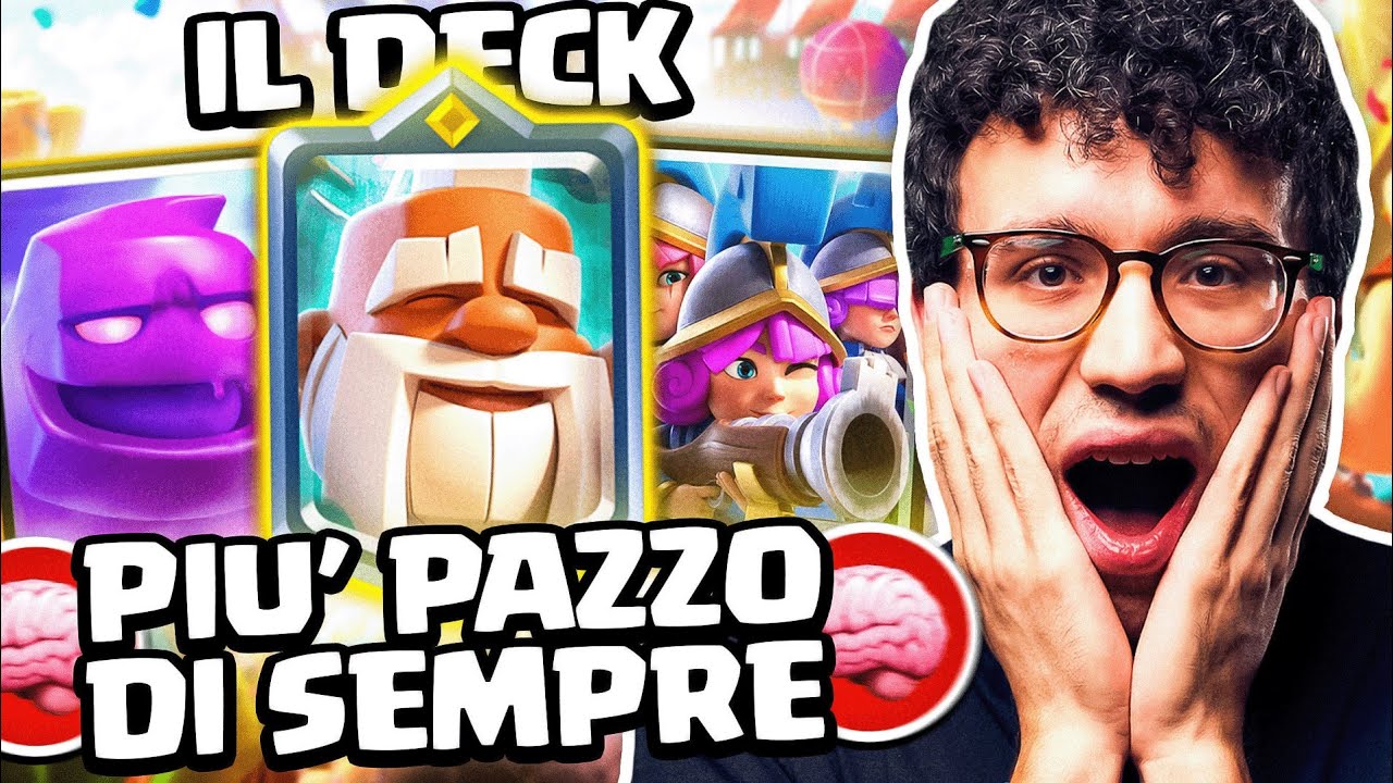 EGOLEM TOSSICO IN TOP 70 MONDIALE... NON VOLEVO GIOCARLO... - CLASH ROYALE ITA