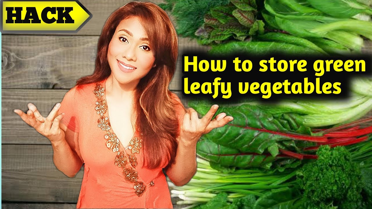 Hack- How to store green leafy vegetables longer upto a month | Effective Food Inventory Management