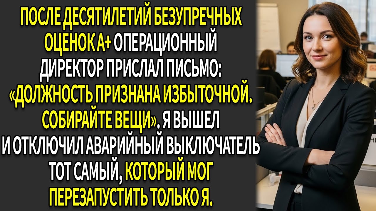 🔓Меня уволили, чтобы украсть мою систему 💻— поэтому я позволил ей рухнуть💣