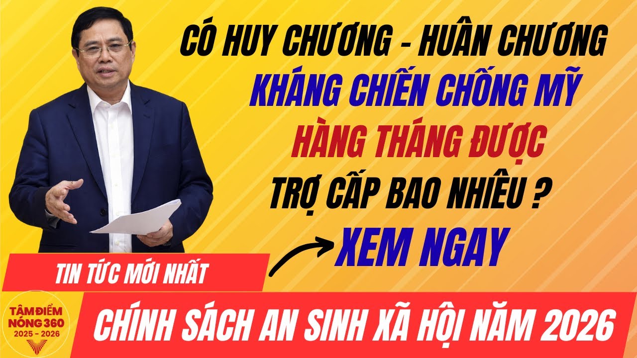 Phân Biệt Huân Chương Và Huy Chương Kháng Chiến : Trợ Cấp Tháng Hay Một Lần , Đừng Nhầm !