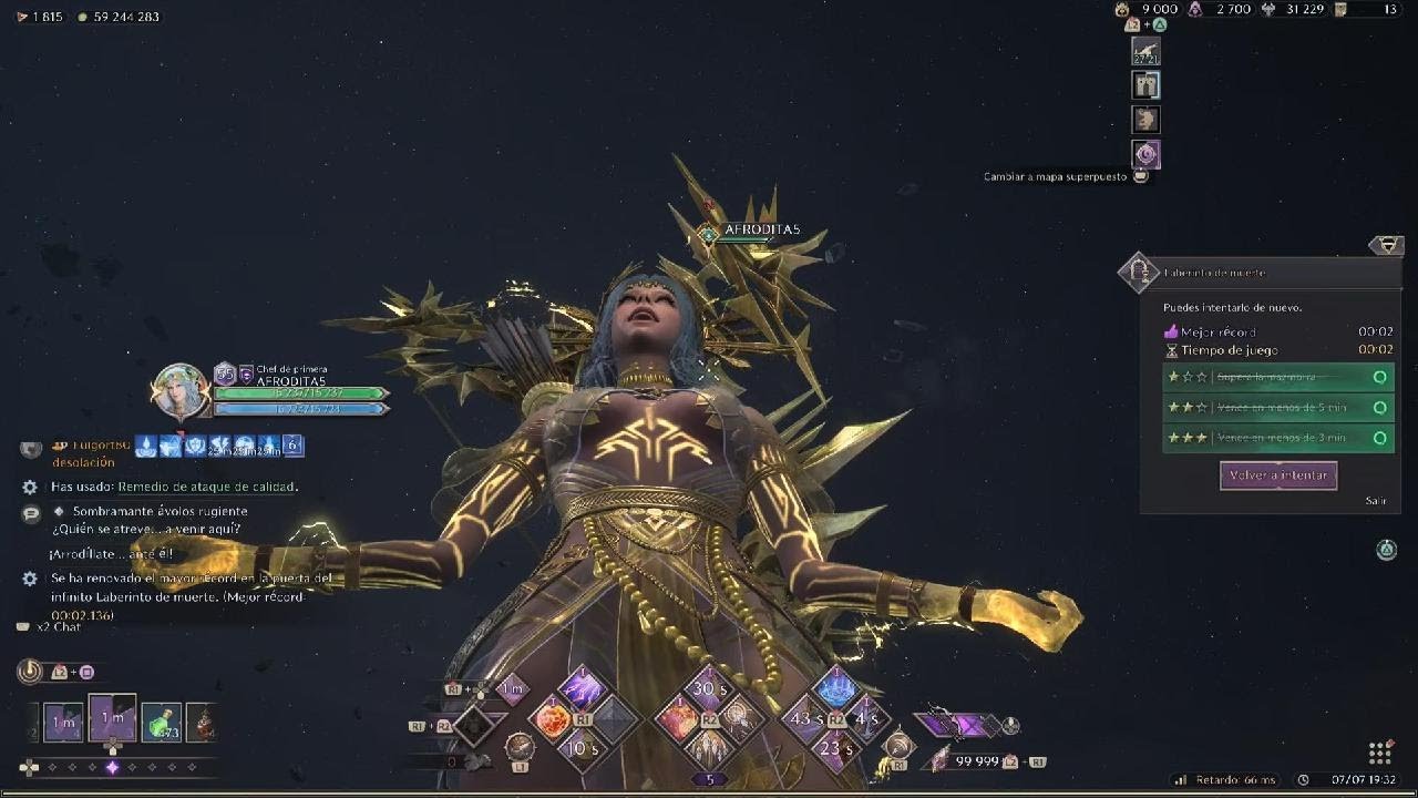 Throne And Liberty T2 liberator build 2sec Maze of death Gate of Infinite