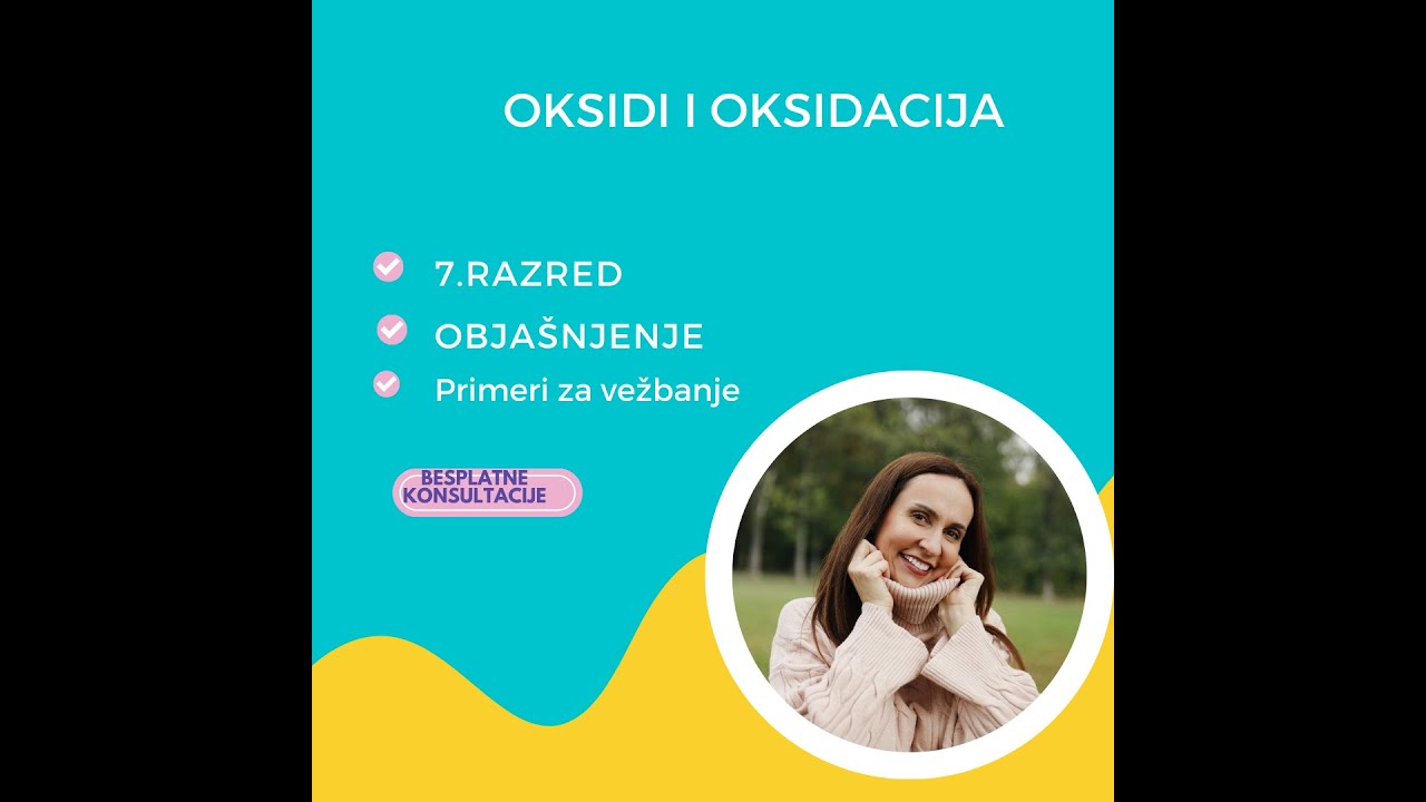 Oksidi i oksidacija,online čas,7.razred