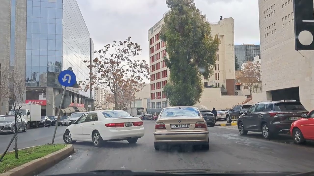 جولة في عمان الغربية اليوم الجمعة والطقس بارد جدا