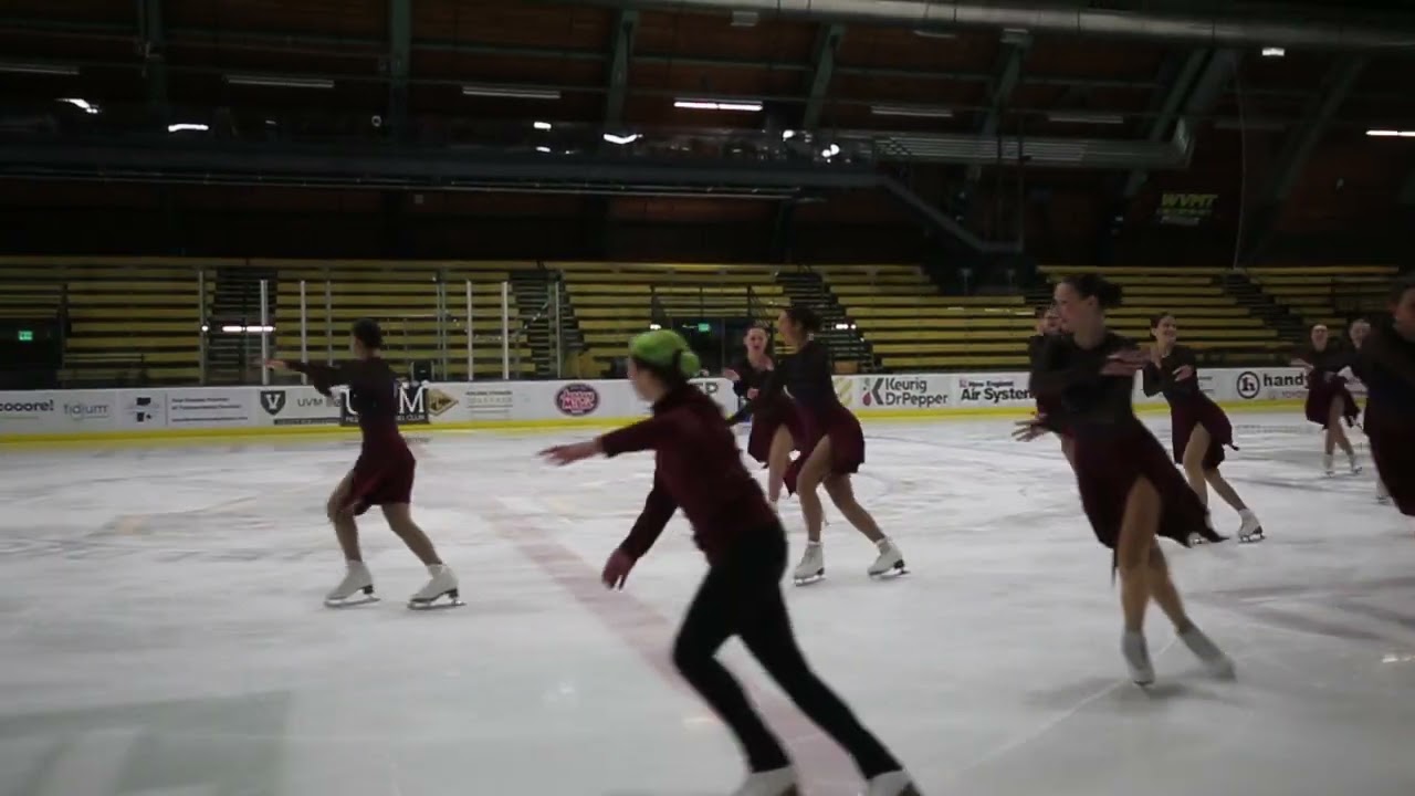 UVMFSC Winter Show- UVM Synchro