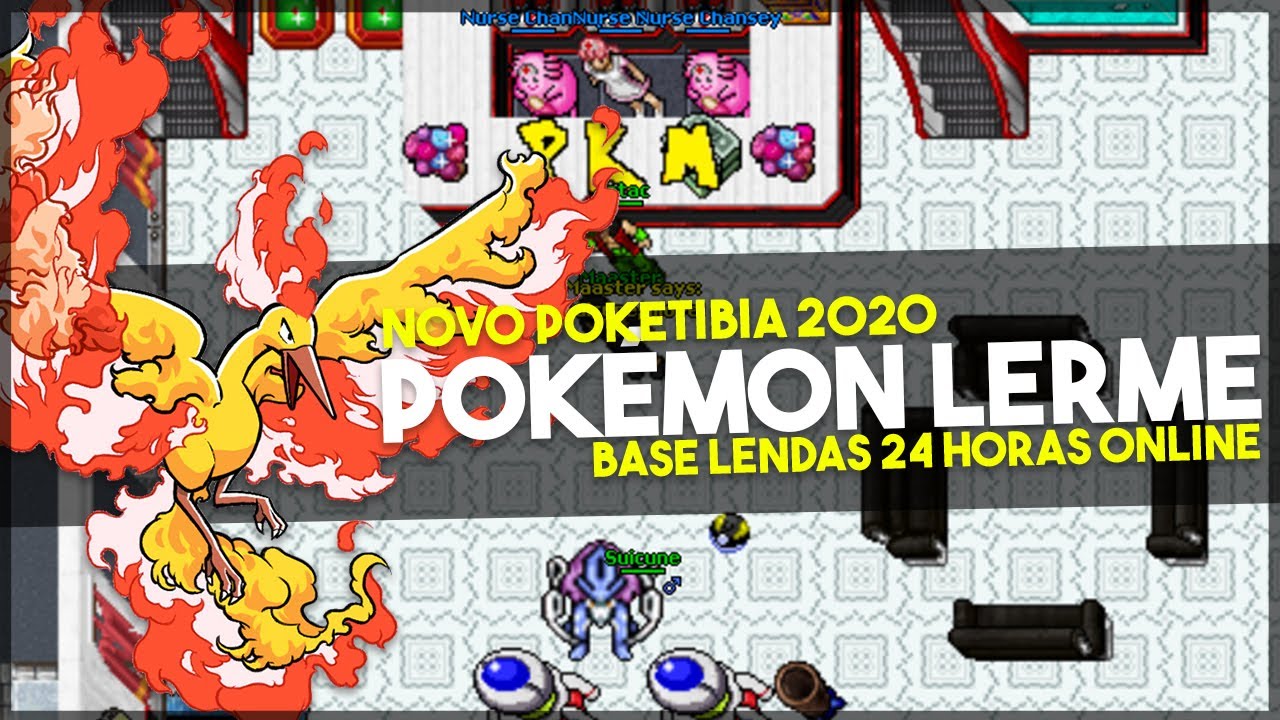 Novo Servidor de Poketibia 2020 - Pok&eacute; Lerme Voltou! | 24 Horas Online Base Lendas
