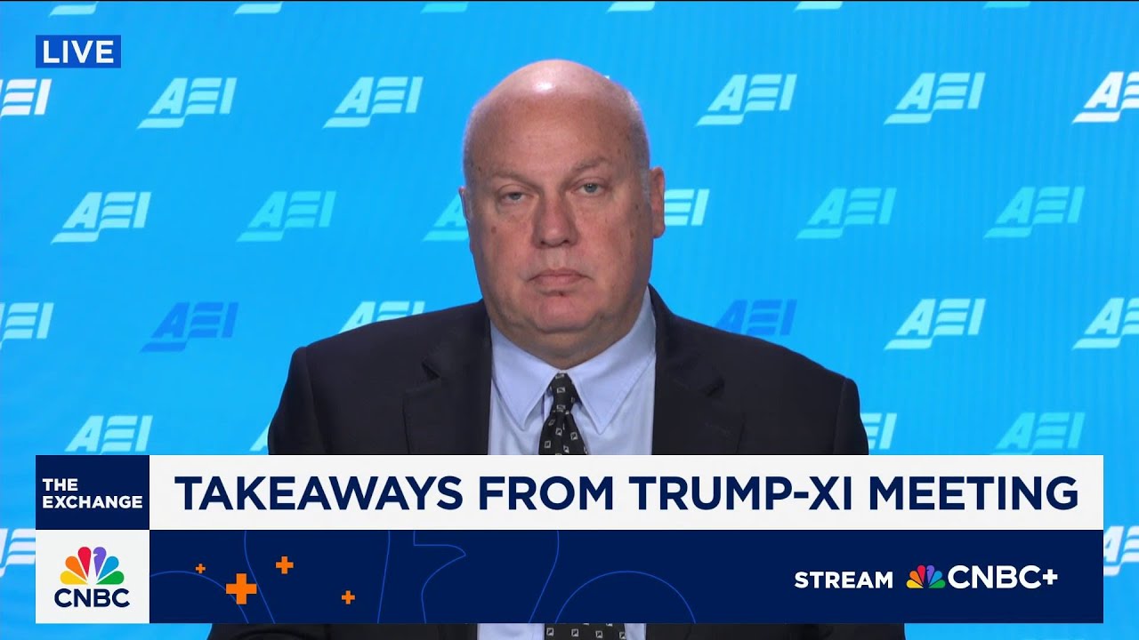 Last nine months of U.S.-China trade policy was a waste of time, says AEI's Derek Scissors