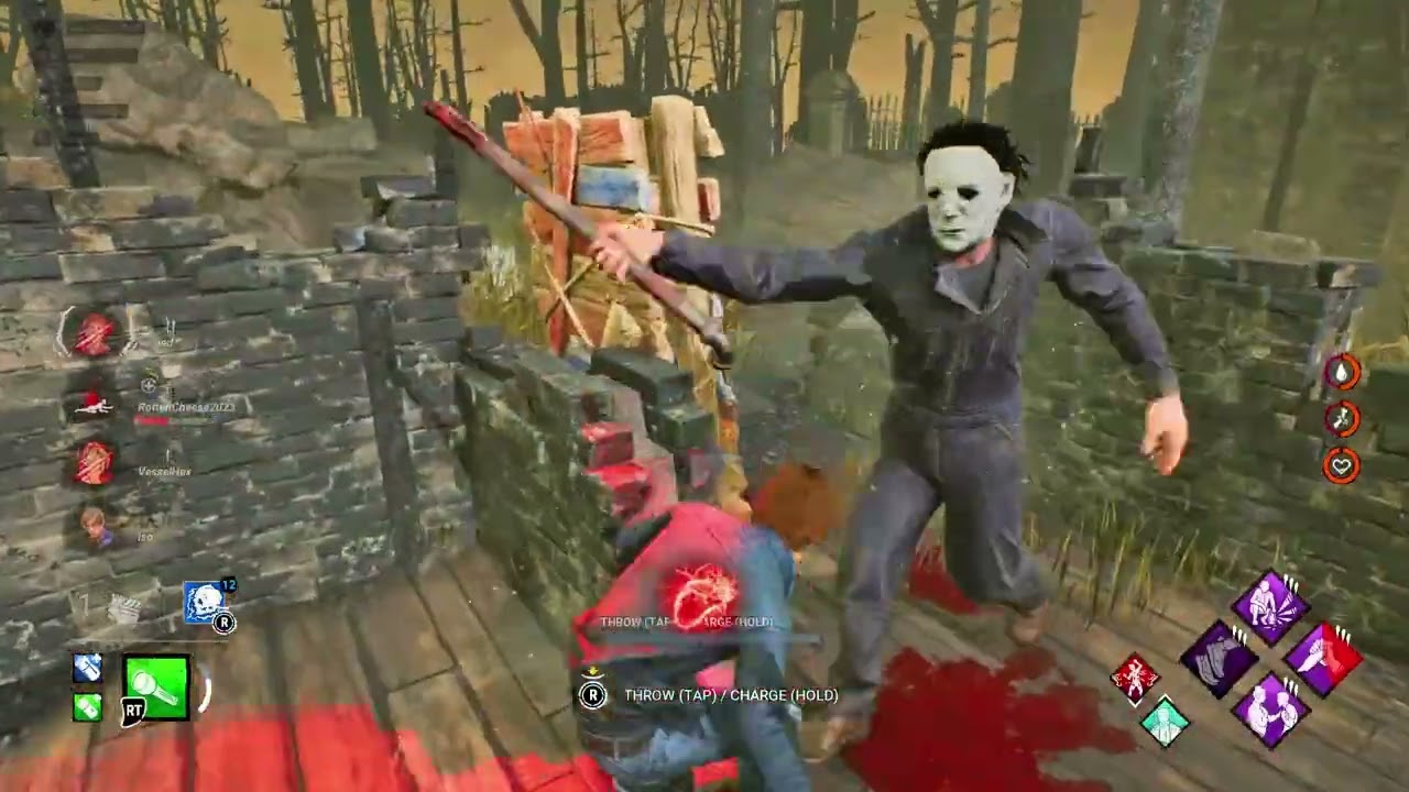 Survivor gameplay dbd