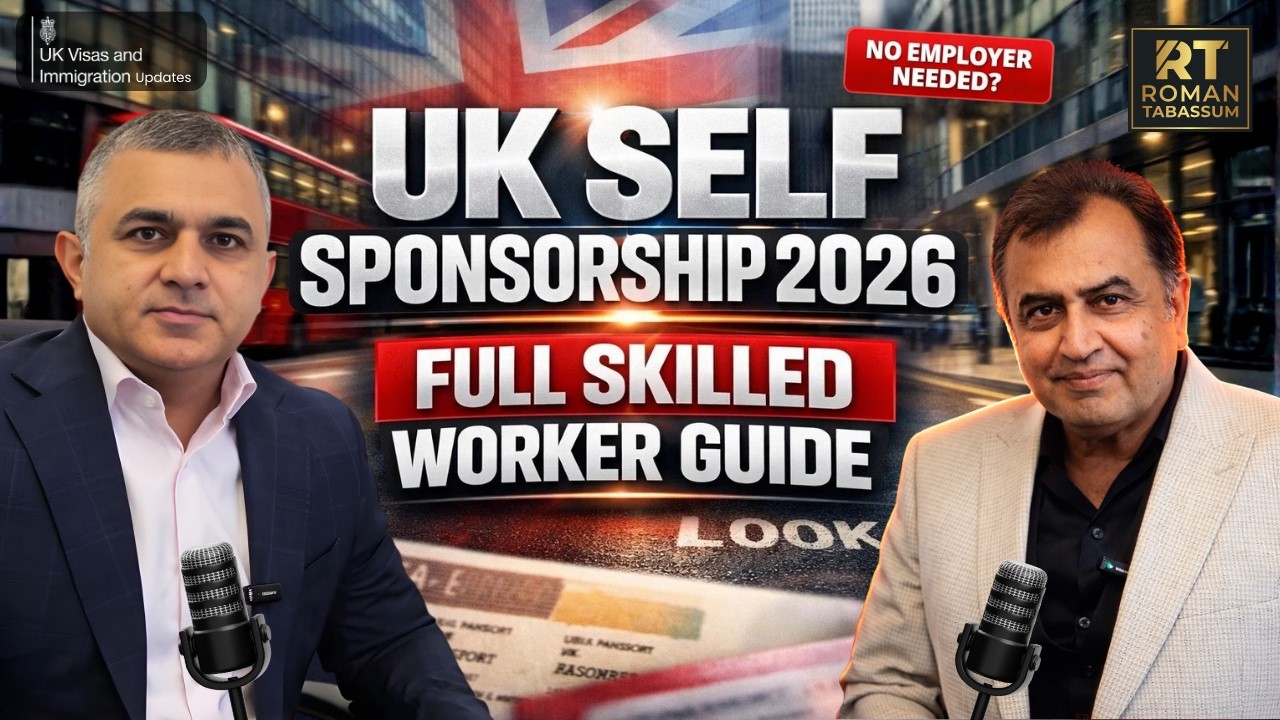 UK Self Sponsorship 2026 🚨 How to Get Skilled Worker Visa & Avoid Sponsor Licence Refusal