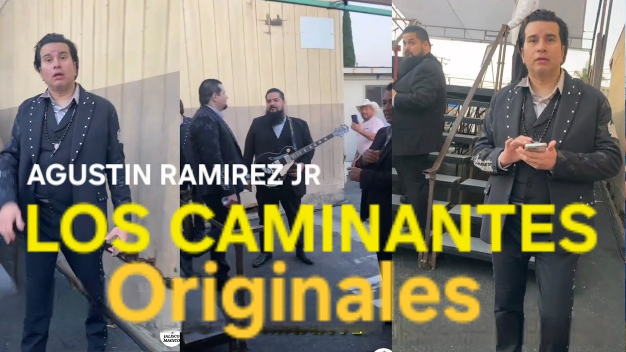 🇲🇽Los CAMINANTES En vivo Originales AGUSTIN RAMIREZ JR 2025 💃🕺🎵🎼🎻🎺🎸💃🕺🇲🇽