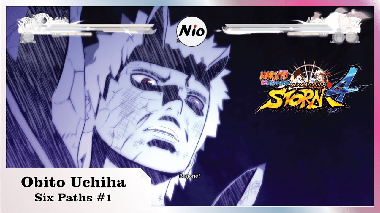 Obito vs Naruto | Naruto Ultimate Ninja Storm 4 - six path - gameplay