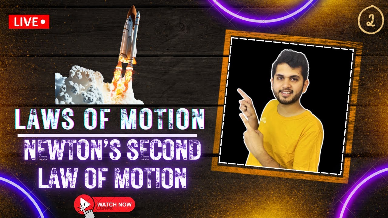 Newton's Second Law of Motion in Hindi One Shot || Nirwan Pawar
