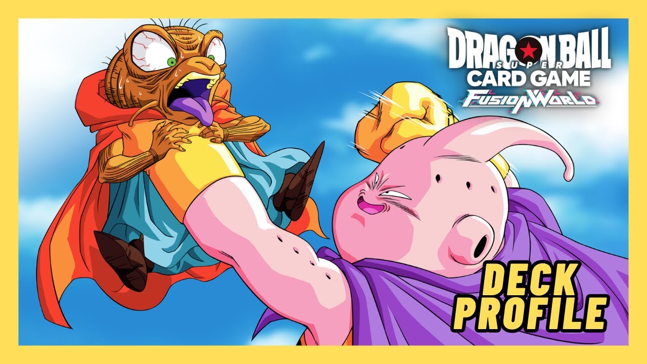🐉 MAJIN BUU DECK PROFILE FB08 | GAMEPLAY DRAGON BALL SUPER CARD GAME FUSION WORLD TCG