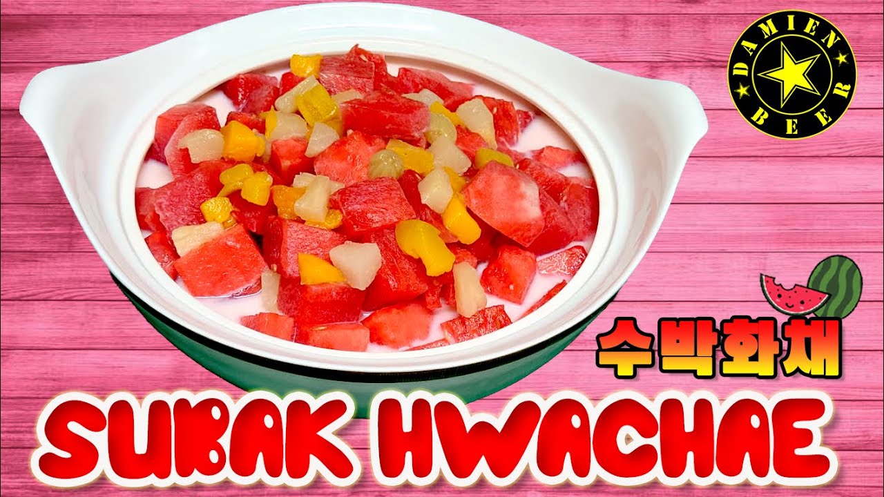 SUBAK HWACHAE - PONCHE DE SANDÍA COREANO
