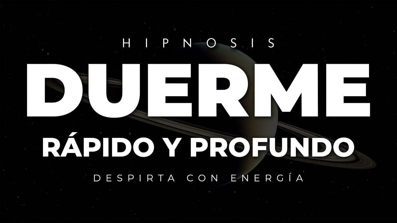 Duerme YA 💤 Hipnosis para DORMIR Rápido y Profundo