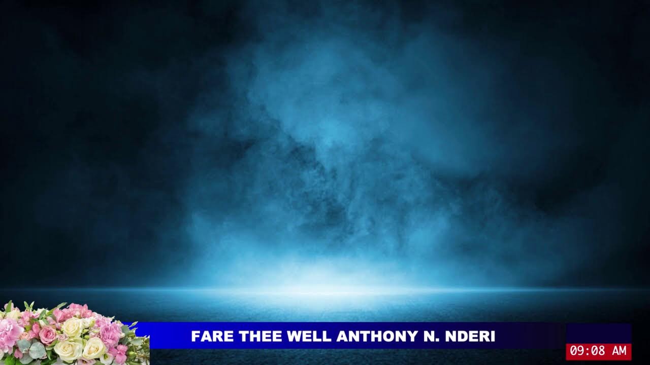FARE THEE WELL ANTHONY N. NDERI