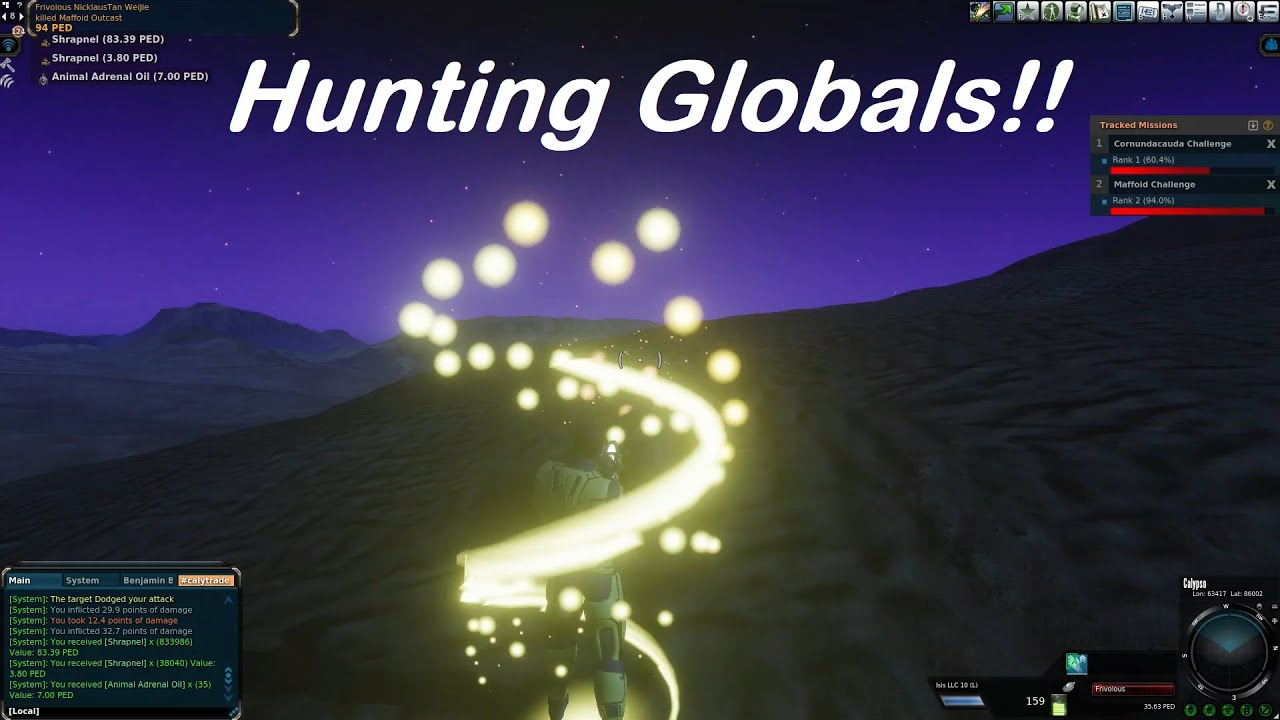 Many Globals!! Huge Results!! Maffoid, Cornundacauda and Argonaut!! [Entropia Universe: Hunting]