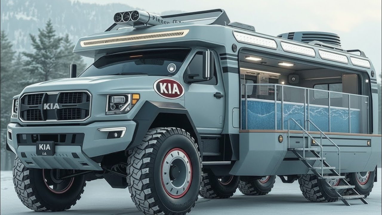 2026 기아 모터홈 🚐 | 스마트 기술을 갖춘 바퀴 위의 럭셔리 홈