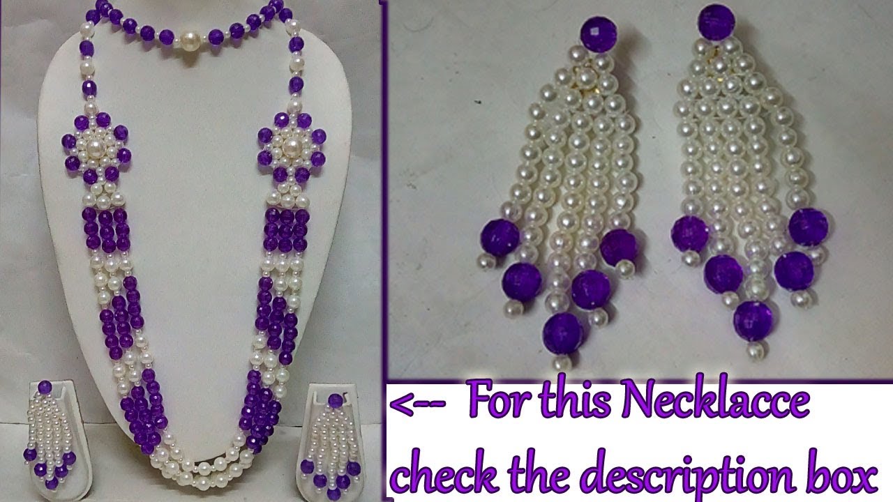 #97 How to Make Pearl Beaded Earring || Diy || Jewellery Making | 5 Minute Crafts