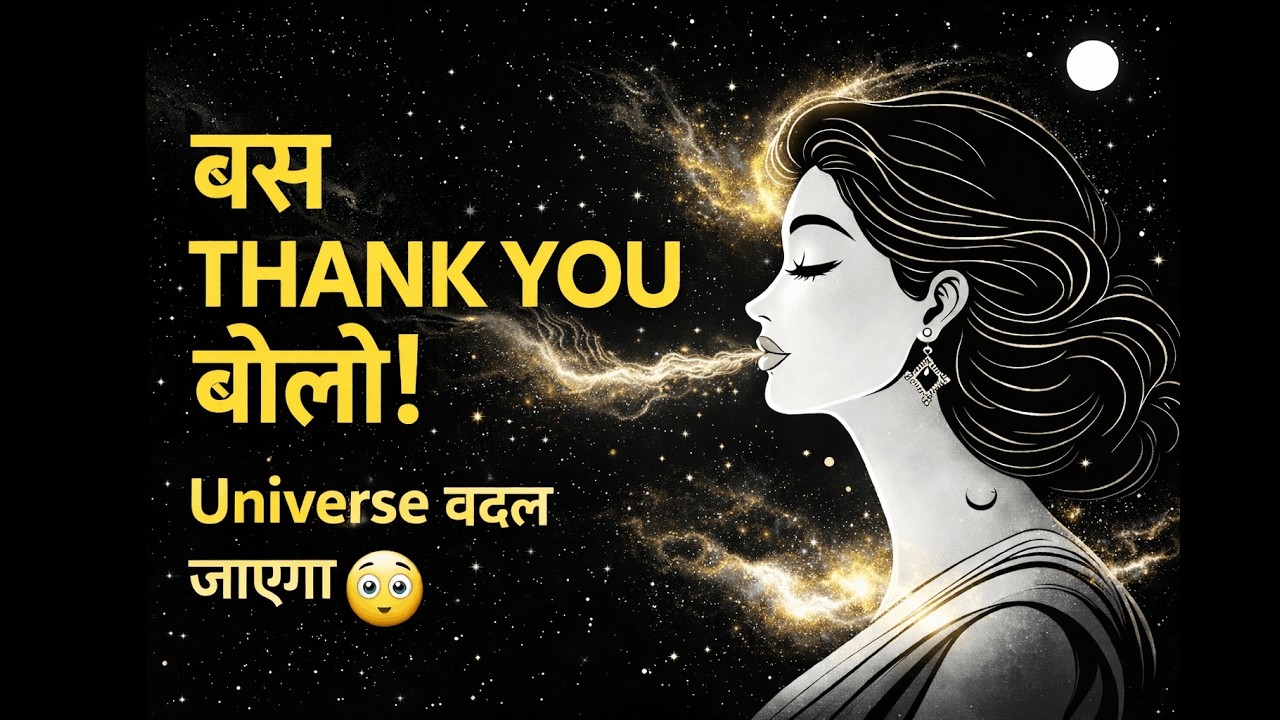 Law of Attraction Secret | यूनिवर्स कैसे इच्छाएँ पूरी करता है? | Thank You Universe का असली रहस्य