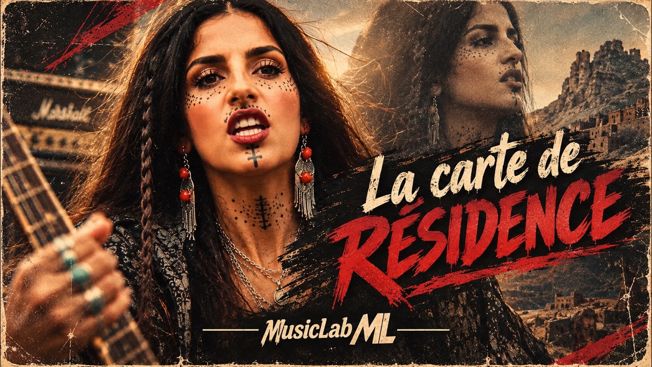 La Carte de r&eacute;sidence  | Slimane Azem & Cheikh Noureddine | Reprise Rock | MusicLab