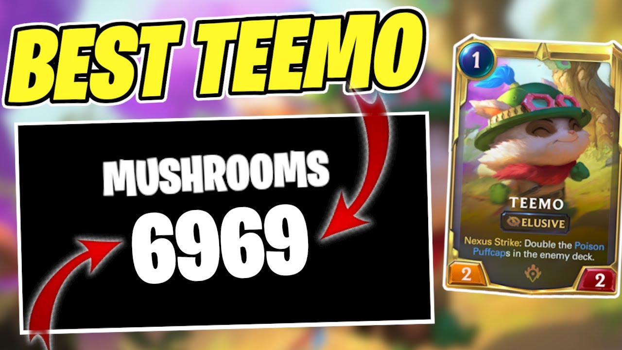 BEST TEEMO DECK! WINNING IN DIAMOND | Teemo Legends of Runeterra | Best Teemo Deck | LoR Teemo