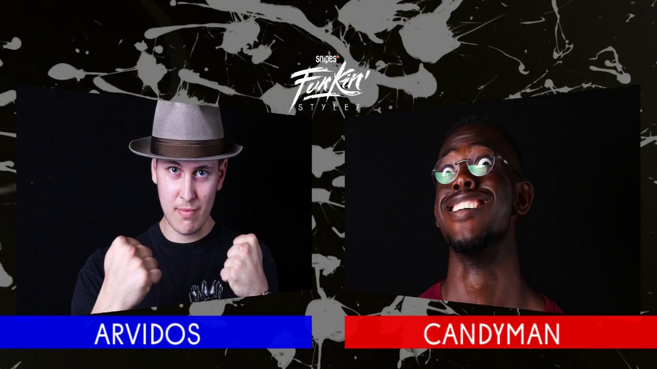 SNIPES FUNKIN STYLEZ 2018 - LOCKING HALF FINAL - ARVIDOS vs. CANDYMAN