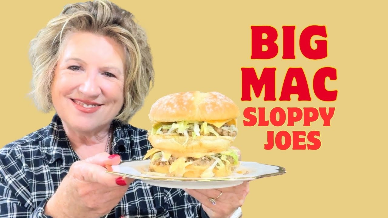Big Mac Sloppy Joes! Better Than McDonalds!🍔