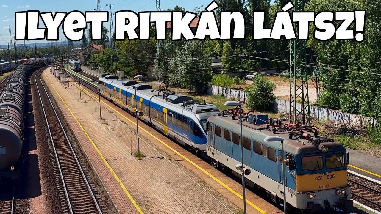 SZILI HÚZOTT EGY MEGDÖGLÖTT TALENTET RIZSAVI ÚR  VEZÉRZLETÉVEL... MOTORVONAT MOZDONNYAL, DE HOGYAN?