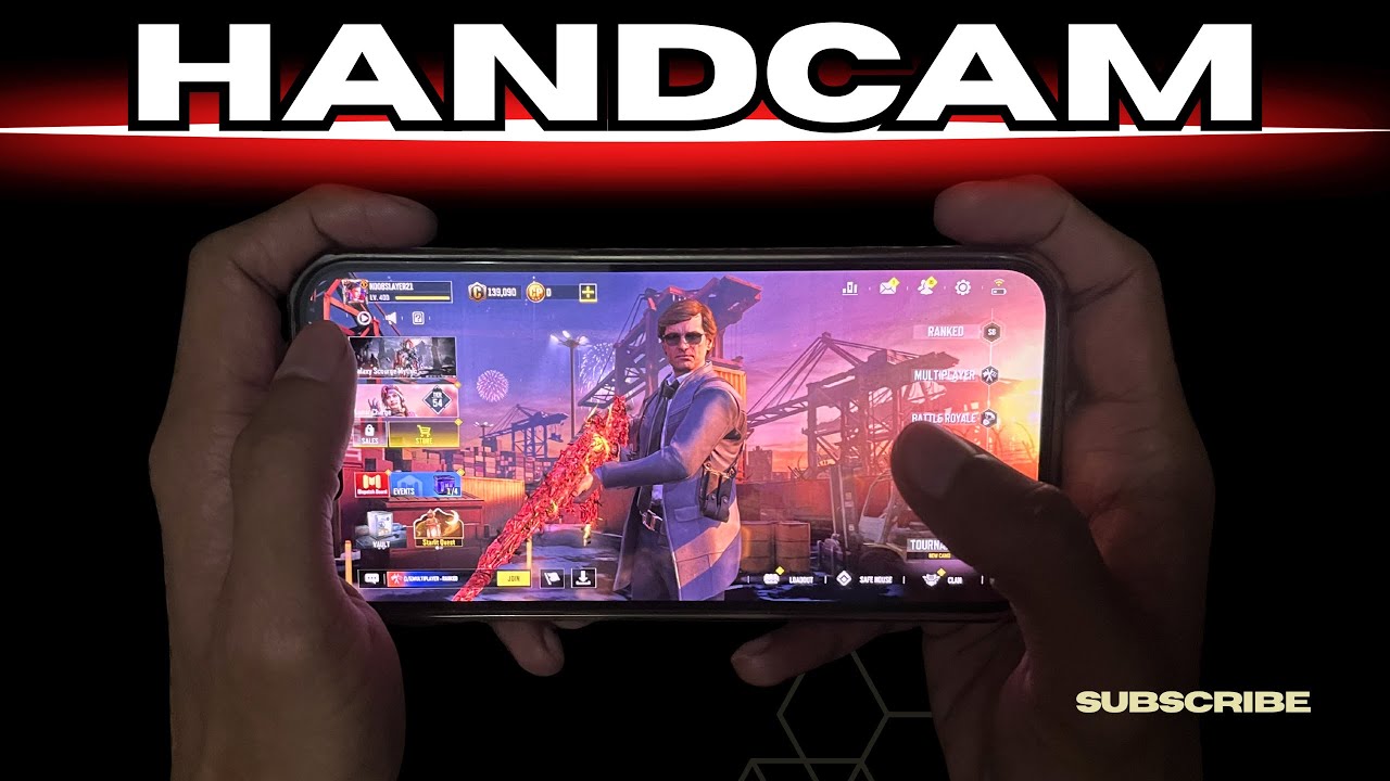 Pro 3 Finger Claw HANDCAM (iPhone 13 Pro Max) | Squad vs Squad