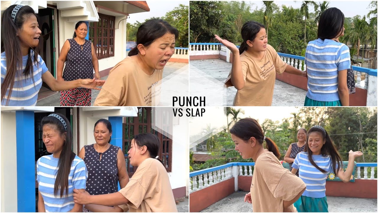 Back Punch VS Back Punch / Funny Game Challenge / PriyaSheetal Game