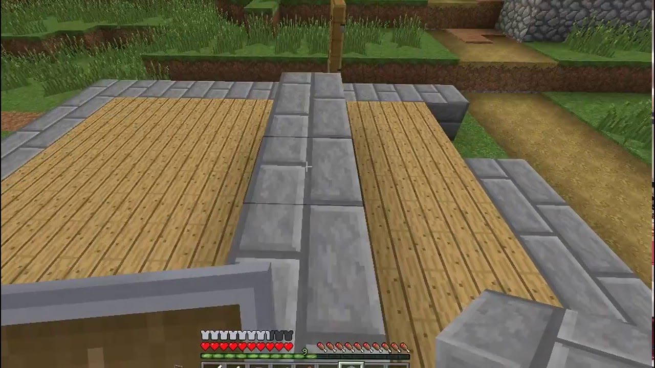 Minecraft 1.9 Развитие деревни 1 серия(Дом для жителя)