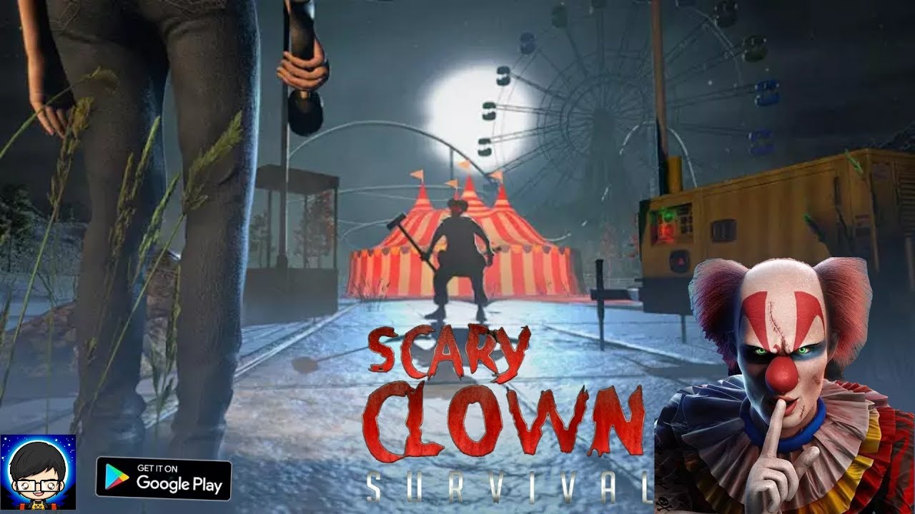 Scary Clown Survival Gameplay FullHD (Android /IOS) by Toucan Games 3D