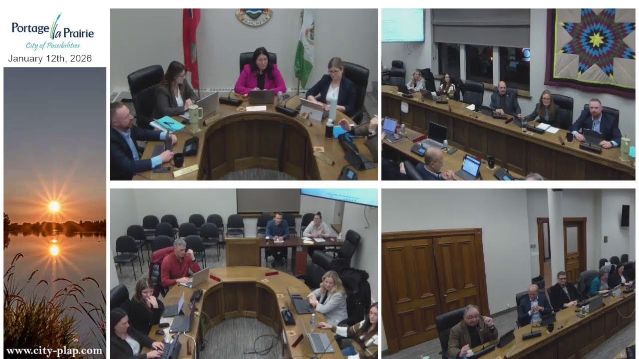 City of Portage la Prairie Council January 12th, 2026