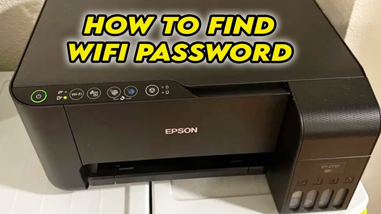Как найти пароль Wi-Fi на Epson EcoTank L3252, L3256, L3156, L3250, L3150
