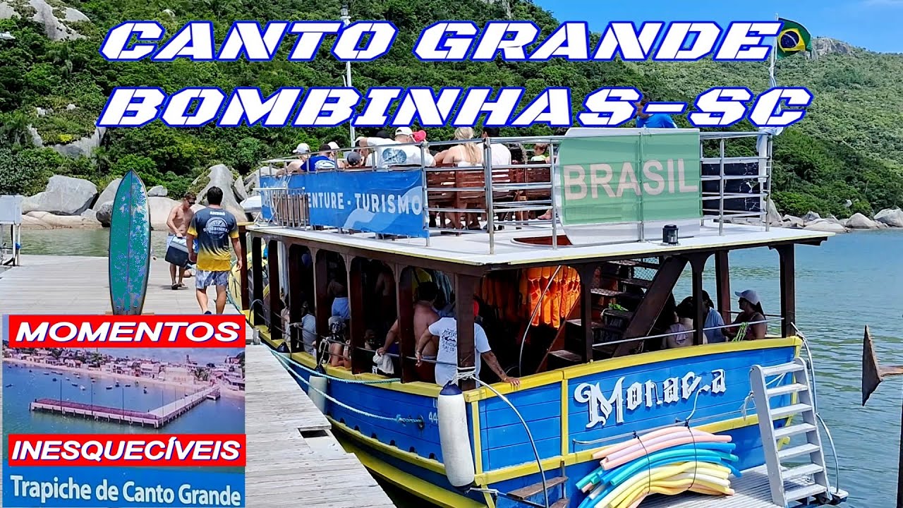 Lugar incrível. Trapiche do Canto Grande Bombinhas - SC  