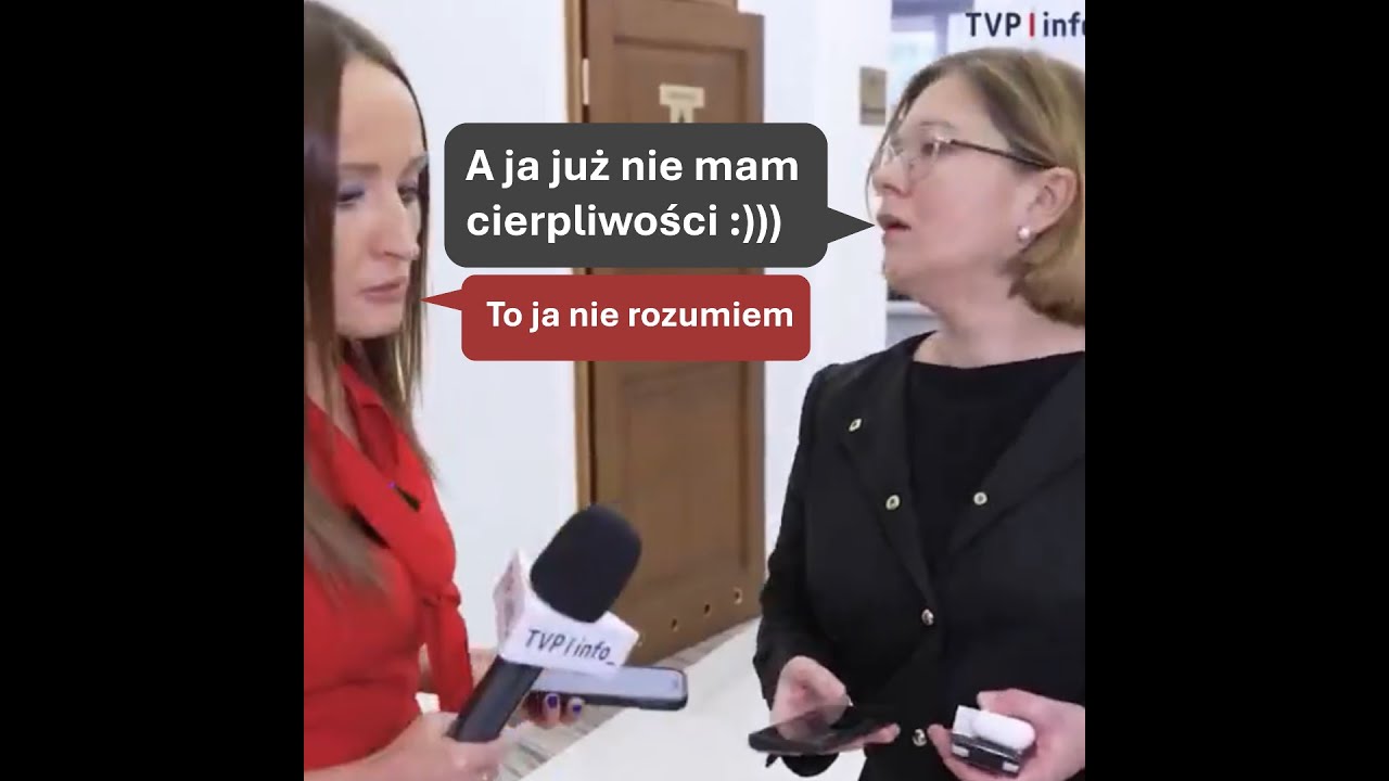 Bezpośrednia Konfrontacja  Matysiak z Dobrosz-Oracz: Spokojna posłanka vs dzika 😂 dziennikarka  TVP!