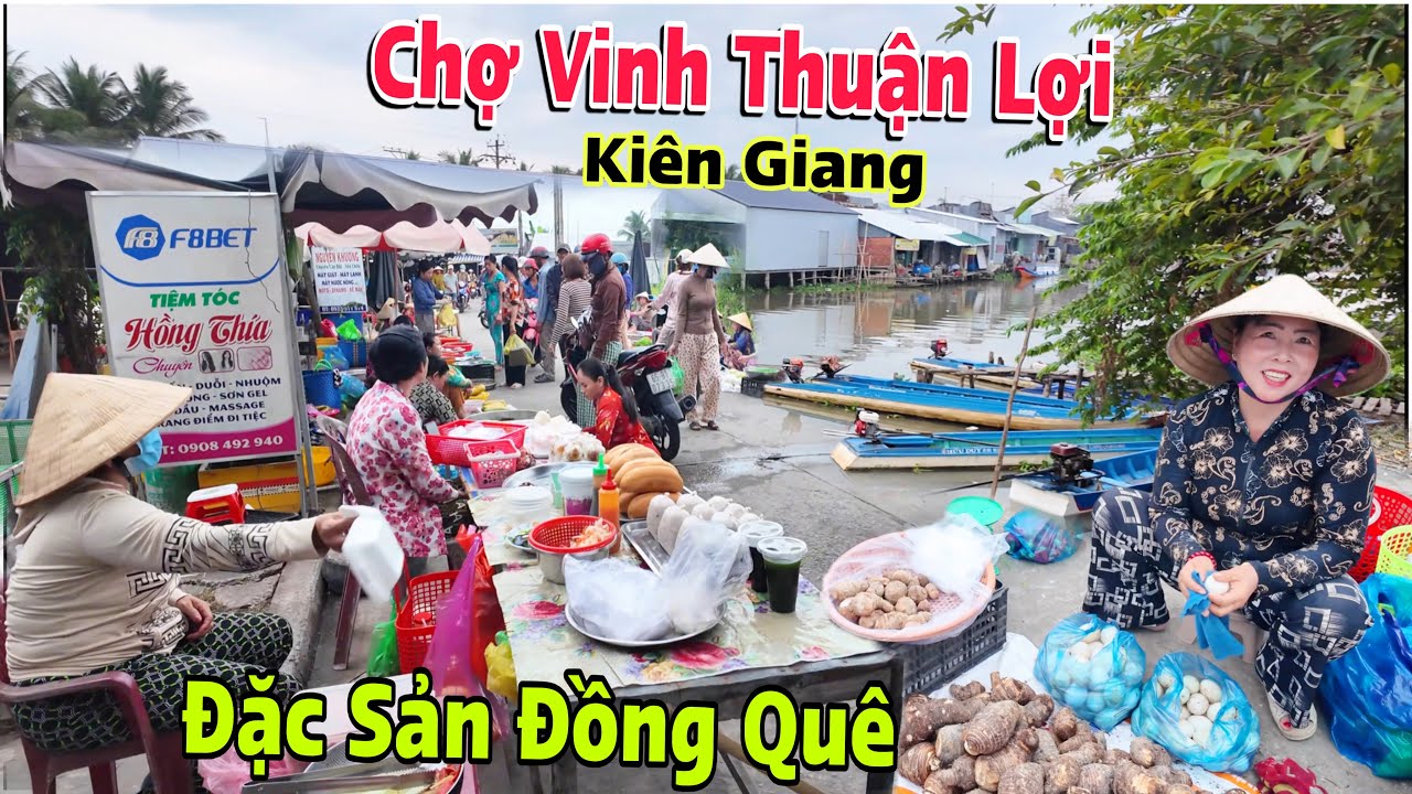 Chợ Ngọc Thuận Kiên Giang  - Bán Gì Cũng Rẻ, Toàn Đặc Sản Đồng Quê | Lâm Ái 68