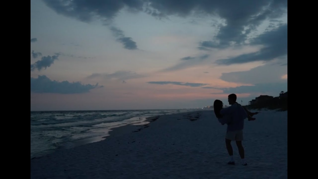 lightning on the beach